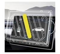 Cuuofireo Navigatore Pellicola Protettiva Per Tesla Per Model 3 Y Per Highland 2025 Pellicola Protettiva Vetro Temperato Touch Screen Controllo Centrale(Control HD)