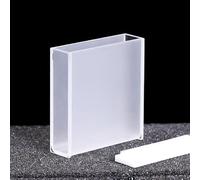 Cuvetta al quarzo con coperchio: volume 14 ml, lunghezza del percorso 40 mm, diverse tecnologie disponibili(Glue bonding process)