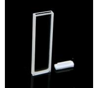 Cuvetta al quarzo con percorso luminoso da 1 mm, volume da 0,4 ml, struttura aperta for spettrofotometri VIS-NIR