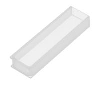 Cuvetta da laboratorio per analisi comparativa del campione di quartzo quadrato