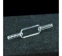 Cuvetta for cella a flusso al quarzo a percorso quadruplo - Camera for campioni tubolare ad alta trasmittanza for applicazioni UV-Vis (1 pezzo)(0.5mm)