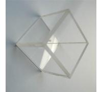 Cuvetta personalizzata for fluorescenza al quarzo di grande precisione - Percorso luminoso da 20 mm, volume da 6,0 ml, 4 finestre trasparenti