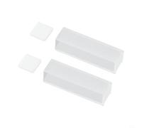 Cuvette al quarzo 10 mm percorso ottico per analisi UV visibile - Resistente al calore fino a 600 C per 751 722 unità con soluzione di sicurezza neutra