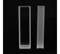 Cuvette al quarzo per spettroscopia a infrarossi da laboratorio, 2 pezzi, per un'accurata analisi dei campioni (10 mm)