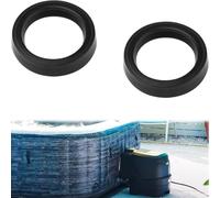 CUVZORA 2 Pezzi Guarnizione per Pompa Piscina Intex, Guarnizione di Ricambio per Connettore Spa in Silicone, Adatto per Jacuzzi, Piscine, Piscine termali