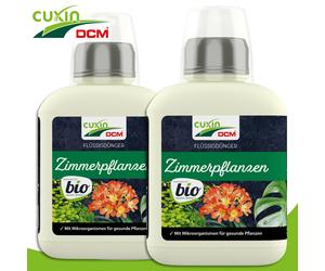 Cuxin DCM 2x 400 ml Concime Liquido Biologico per Piante da Appartamento