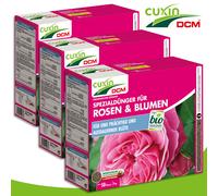 Cuxin Dcm 3 x 3 KG Concime Speciale per Rose & Fiori Bio Crescita Nutrienti