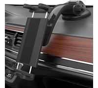 Cuxwill Supporto Tablet Auto Cruscotto per 4-13 pollice iPad Smartphone, Porta Tablet Cruscotto Parabrezza, Portatablet per iPad Pro 12.9 10.5 9.7 Air Mini, Samsung Tab, Fire HD, iPhone, Cellulare