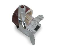 CUYDESA Tappo Bottiglie, Ver Portascopino, Rosso, 6,5 x 5,2 x 4,4 cm