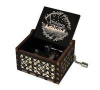 Cuzit Carillon con incisione "Il Signore degli Anelli", giocattolo musicale, idea regalo per compleanno, San Valentino, Natale, Ringraziamento