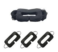 CUZKC 30 Pezzi Maschera VR Maschera VR usa e getta sudore VR scaffale di archiviazione VR usa e getta occhio copre Maschera occhi usa e getta si adatta bene maschera VR sudore per VR (nero)