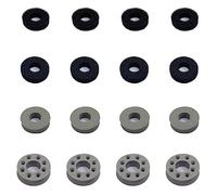 CUZKC 4 Livelli di Resistenza 16 Pezzi Ammortizzatori per Thumbstick, Assistente al Movimento di Mira per PS5/Xbox One/Switch PRO/Switch/Switch OLED, Smorzamento delle vibrazioni per Maniglia