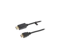 CV0126 Cavo DisplayPort 1.2 DisplayPort maschio, HDMI maschio 1 m LOGILINK