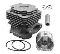 CVAADV Kit di ricostruzione del pistone del cilindro da 45 mm compatibile con decespugliatore Oleo-Mac 453BP-Ergo 753S 753T 755 Master OS530-Ergo Efco 8530IC 8535
