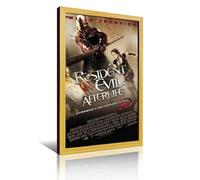 CVBGGG Movie Resident Evil Poster28 - Stampa decorativa con cornice, stile retrò, moderna, per la camera da letto, 20 x 30 cm