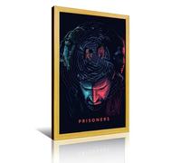 CVBGGG Poster del film Prigioniero in stile retrò, con cornice, decorazione moderna per camera da letto, 30 x 45 cm