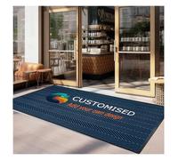CVBN Tappeti Personalizzati con Il Vostro Testo Tappeto Personalizzato per Interni ed Esterni Zerbino Personalizzabile per Garage Esterno Giardino,240×60cm