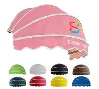 CVBN Tenda Cappottina Personalizzato con Testo Logo da Sole Ventaglio da Balcone Pieghevole Modello Tettoia per Porta a Cupola Protezione Solare Antipioggia per Porte e Finestre,80cm