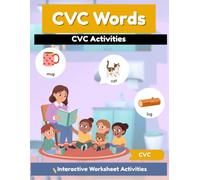 CVC Activity Book: Learn to Read, Ready to read