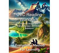 CVC Reading Workbook: 50 Short Stories with Comprehension and Writing Questions