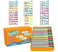 CVC Word Flip Chart Word Builder Game Montessori Words Spelling Toy for Kids IT