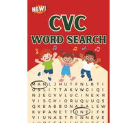 CVC Word Search puzzle book: 50+ CVC word search | CVC Word Search Adventure, Early Reading Puzzles for kids | A Fun Learning Activity Book | Great Gift Idea | 6x9, 121 Pages