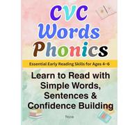 CVC Words Phonics | Learn to Read with Simple Words, Sentences & Confidence Building for Ages 4-6