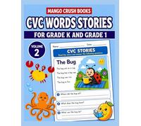 CVC Words Stories for Grade K and Grade 1: Volume 2