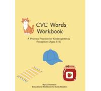 CVC Words Workbook - Short A: Phonics Practice for Kindergarten & Reception | Ages 5-6 | Word Families -at -an -ap -am -ag