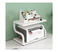 CVdrtyED Supporto Stampante Supporto Per Stampante Piccolo A 2 Livelli Organizzatore Del Per Da Tavolo Per Per File Scanner Fax Portadocumenti(E,44 * 28 * 30cm)