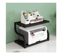 CVdrtyED Supporto Stampante Supporto Per Stampante Piccolo A 2 Livelli Organizzatore Del Per Da Tavolo Per Per File Scanner Fax Portadocumenti(D,50 * 32 * 37cm)