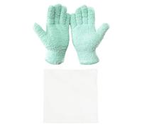 CVDYWDJIE 1 Paio di Guanti per Spolverare E Panno per La Pulizia, Guanti per La Pulizia, Guanti in Fibra Assorbente, Guanti per L'Igiene della Cucina