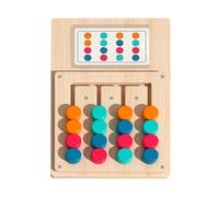 CVDYWDJIE 1 Set di Giocattoli Educativi per Bambini, Giocattoli per L'Allenamento del Pensiero, Giocattoli per La Prima Educazione in Legno, Giocattoli Creativi E Interessanti