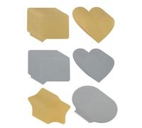 CVDYWDJIE 60 Gratta E Vinci, Adesivi Creativi per Gratta E Vinci, Gratta E Vinci Fai da Te, Decorazioni Adesive in Oro E Argento, Divertenti Gratta E Vinci A Sorpresa