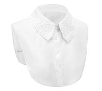 CVDYWDJIE Colletto Finto In Pizzo 1 Pezzo, Colletto Finto Da Donna, Colletto Della Camicia, Colletto Finto Retrò, Colletto Decorativo, Colletto Staccabile