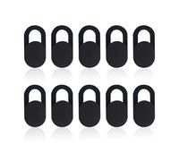 CVDYWDJIE Copertura per La Privacy Dell'Obiettivo da 10 Pezzi, Copertura Protettiva Nera per Fotocamera, Copertura per L'Obiettivo con Cursore, Accessori per L'Obiettivo