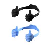 CVDYWDJIE Porta Cellulare A Forma di Pollice da 2 Pezzi, Porta Cellulare Creativo, Porta Cellulare Interessante, Porta Cellulare in Silicone