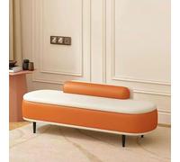 CVERTHAF Panca portaoggetti Imbottita in Pelle, Panca ai Lati del Letto con Spazio per riporre Gli Oggetti, Panca per Divano Imbottita, Panca per Cambio Scarpe, poggiapiedi, poggiapiedi da Ingresso p