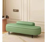 CVERTHAF Panca Portaoggetti Moderna in Pelle, Poggiapiedi, Materasso Con Contenitore, Imbottita per Fine Letto, Divano, Pouf, Ingresso, Soggiorno, Sala Da Pranzo