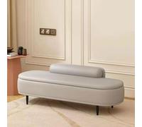 CVERTHAF Panca portaoggetti Moderna in Pelle, poggiapiedi, Materasso con Contenitore, Panca Imbottita per la fine del Letto, Panca per Divano, Pouf, poggiapiedi per Ingresso, Soggiorno, Sala da pranz