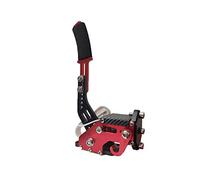 CVERY - Freno a mano Drift USB 14 bit per Racing Games G25/27/29 T500, Deriva universale regolabile in altezza con sistema Windows (rosso)