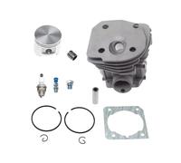 CVFDCCD Adatto for motosega Husqvarna 346XP 346XP 353 EPA Kit cilindro pistone di grande diametro 45 mm 537253102 537253104 503869871