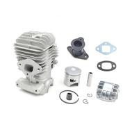 CVFDCCD Adatto for ZENOAH G2500 25CC 2500 2600 STIGA Ama Anova Top Handle Pruner Motosega Kit tubo collettore cilindro e pistone da 34 mm