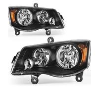 Cvgffs Fanale Anteriore Per Dodge Per Grand Per Caravan 2011 2012 2013 2014 2015 2016 2017 2018 Senza Luce 1 Coppia 2x Fari Anteriori