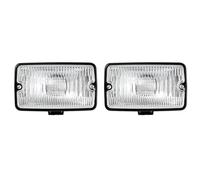 Cvgffs fari fendinebbia per auto Per PEUGEOT 205 Per GTI Per CTI 106 306 Mi16 H3 Fendinebbia Anteriori DRL LED Proiettore Profondità Proiettore Profondità(Clear-2pcs)