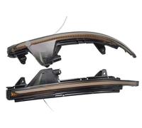 Cvgffs Indicatori Retrovisori Per A7 S7 RS7 4G8 Dinamica LED Indicatori Di Direzione Lampeggiante Specchio Lampeggiatore 2010 2011 2012 2013 2014 2015 2016 2017(White-Yellow)