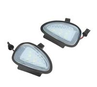Cvgffs Indicatori Retrovisori Per VW Per Golf 6 MK6 Per GTI 2009-2019 Cabriolet 2011-20142x Error Free Led bianco sotto la luce lla pozzanghera specchio laterale