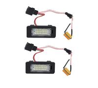 Cvgffs luci targa posteriori LED Per A4 B8 Per A5 Q5 S5 TT S4 Senza Errori Led Luci Targa 2 Pezzi Bianco Auto LED Numero Luci Targa Lampada 12V