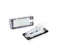 Cvgffs luci targa posteriori LED Per Captur Per Kaptur Per Dacia Duster Per Laguna Fluence - Canbus Error Free 6500K Bianco Plug & Play 2PCS Luci Targa A LED