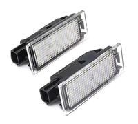 Cvgffs luci targa posteriori LED Per Cli Per Kangoo Per Megane Per Laguna Tutte Le Serie 2 Pezzi Luci Targa A LED 18 Lampadine 6500k Luce
